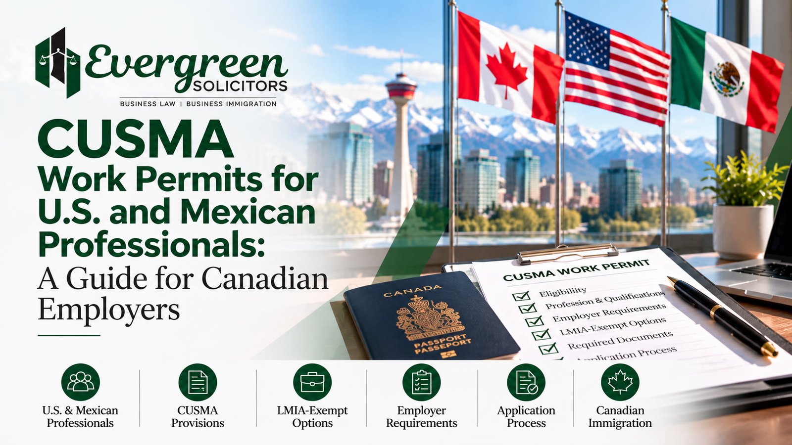 CUSMA work permits for U.S. and Mexican professionals working for Canadian employers