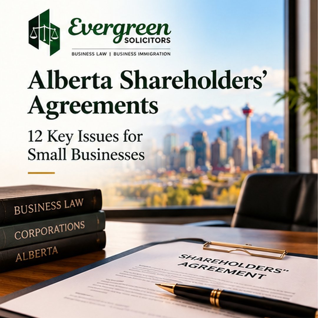 Alberta shareholders' agreements covering ownership, voting rights, buyouts and succession.